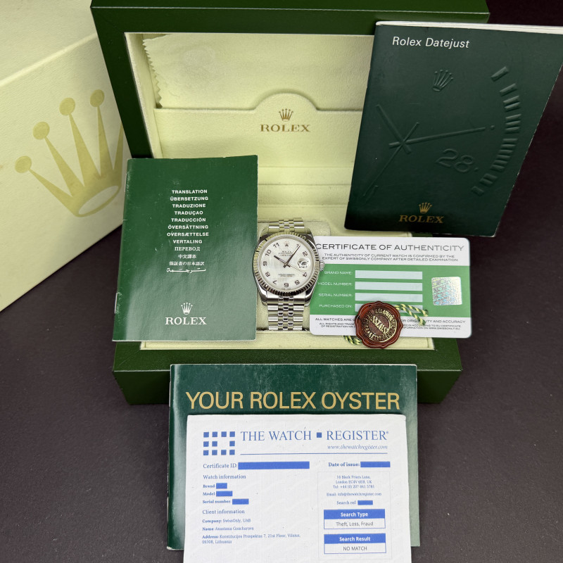 Rolex Datejust 36 Blue