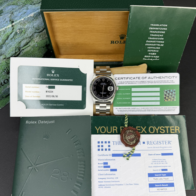 Rolex Datejust 36 Blue