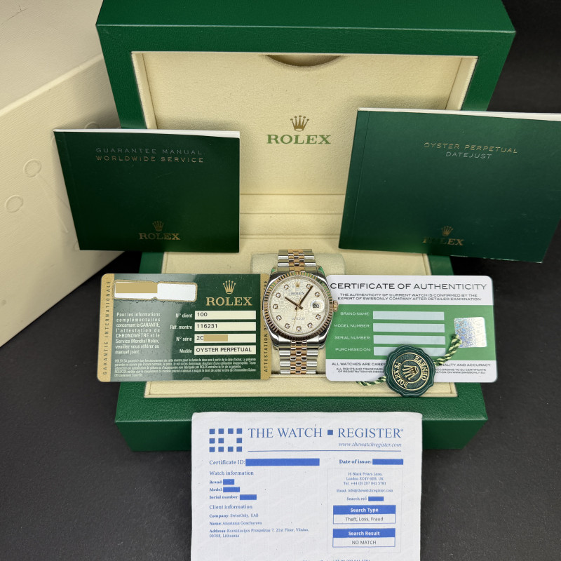 Rolex Datejust 36 Blue