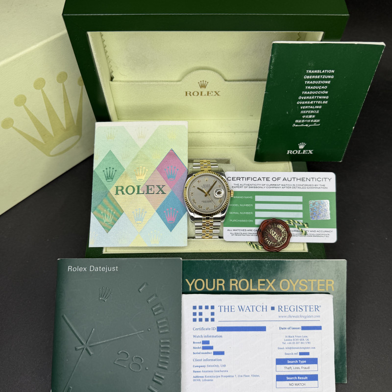 Rolex Datejust 36 Blue