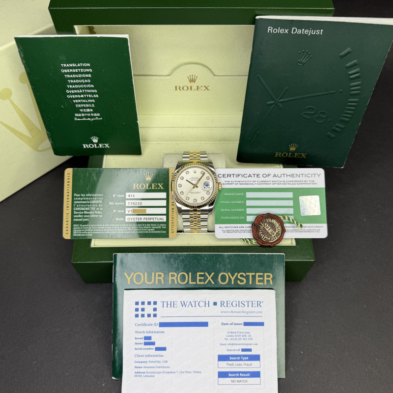 Rolex Datejust 36 Blue
