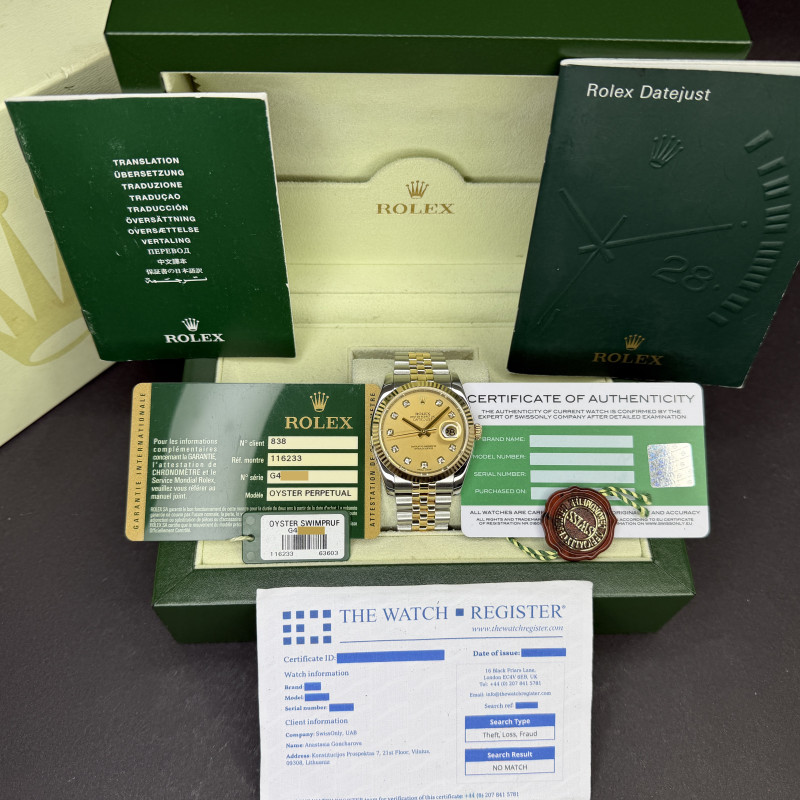 Rolex Datejust 36 Blue