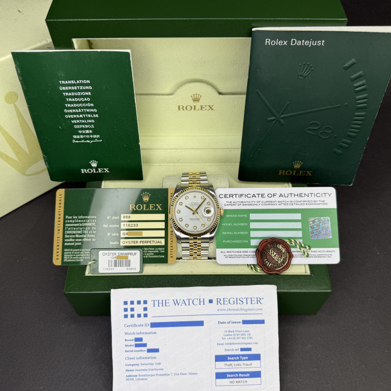 Rolex Datejust 36 Blue
