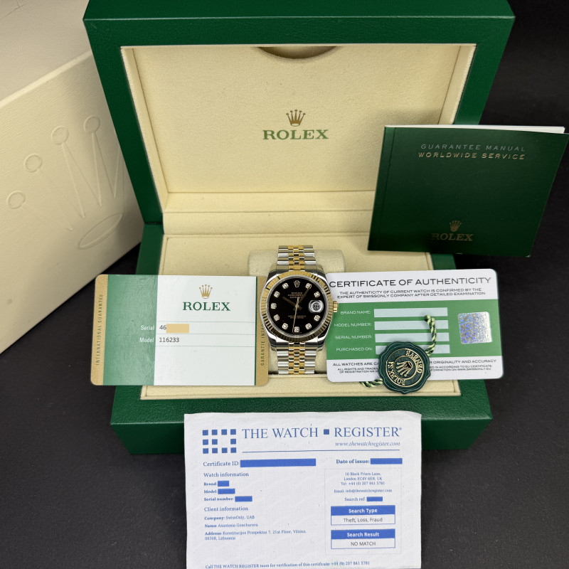 Rolex Datejust 36 Blue