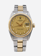 Rolex Datejust Turn-O-Graph, 16263, 36mm, 1997, Two-Tone, Black dial, Fullset, 1y warranty