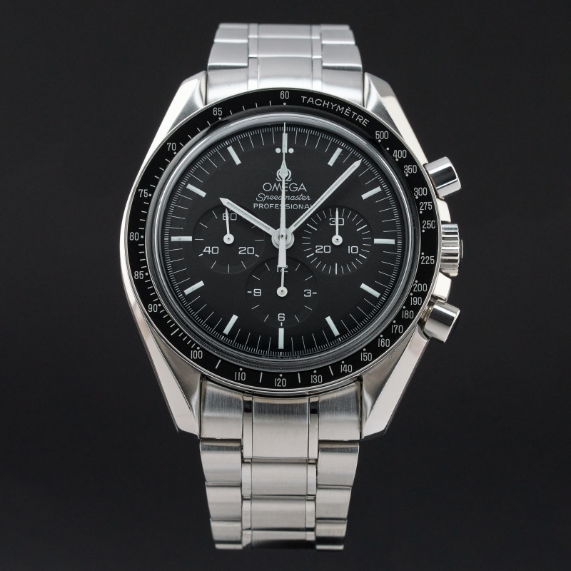 Omega Speedmaster Professional Moonwatch, 3570.50, 42mm, 1999, Steel, Black dial, Fullset, 1y warranty
