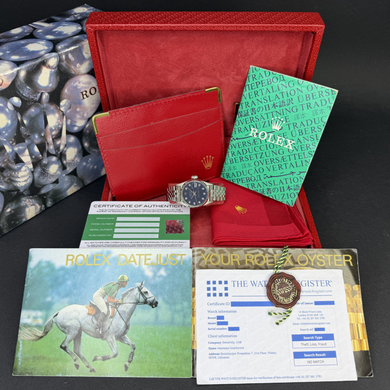 Rolex Datejust 36 Blue