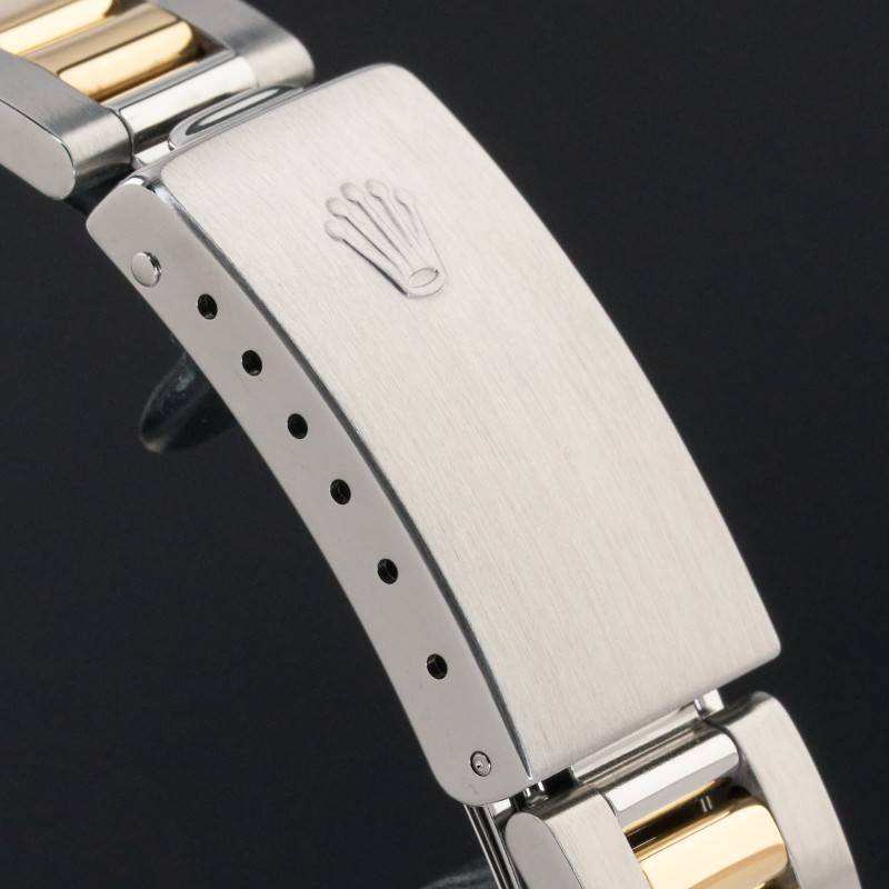 Rolex Oyster Perpetual, 14233, 34mm, 1996, Two-Tone, Champagne dial, Fullset, 1y warranty